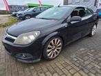 Opel Astra Cabrio 1.6i 2007 173.000 km Export, Auto's, Cabriolet, Zwart, Handgeschakeld, 2 deurs