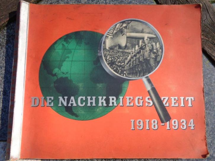 WO 2 prentenboek Die Nachkriegszeit 1918 - 1934, Verzamelen, Militaria | Tweede Wereldoorlog, Landmacht, Boek of Tijdschrift, Ophalen of Verzenden
