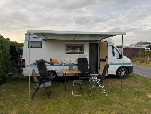 Hobby 600. Vakantieklaar. Goede staat., Caravans en Kamperen, Mobilhomes, Particulier, Half-integraal, tot en met 4, Hobby, Diesel