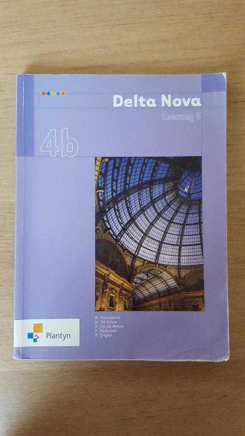 Delta Nova 4b leerweg 5, Livres, Livres scolaires, Comme neuf, Mathématiques A, Secondaire, Enlèvement ou Envoi