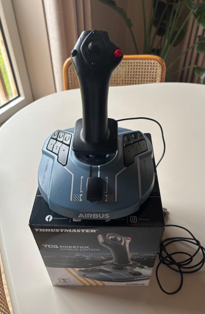 Thrustmaster Airbus TCA sidestick, Computers en Software, Joysticks, Zo goed als nieuw, Ophalen