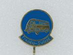 SP1838 Speldje Franco-Suisse VW bus blauw, Collections, Broches, Pins & Badges, Utilisé, Enlèvement ou Envoi