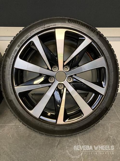 18” originele Peugeot 508 II velgen + winterbanden 5x108, Auto-onderdelen, Banden en Velgen, Banden en Velgen, Winterbanden, 18 inch