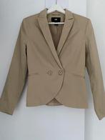 H&M beige blazer maat 36, Beige, Ophalen of Verzenden, Zo goed als nieuw, Maat 36 (S)