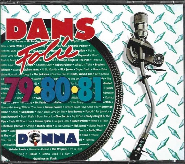 CD Dans Folie 79•80•81, Cd's en Dvd's, Cd's | Rock, Zo goed als nieuw, Poprock, Ophalen of Verzenden