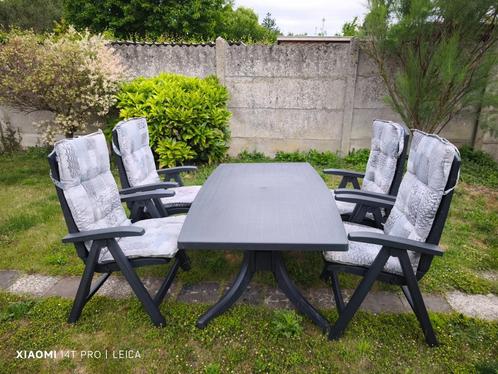Tuintafel Hartman, Tuin en Terras, Tuintafels, Zo goed als nieuw, Rechthoekig, Plastic, Ophalen