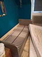 eenpersoonsbed, Huis en Inrichting, Slaapkamer | Bedden, Ophalen, Gebruikt, Eenpersoons, Grijs