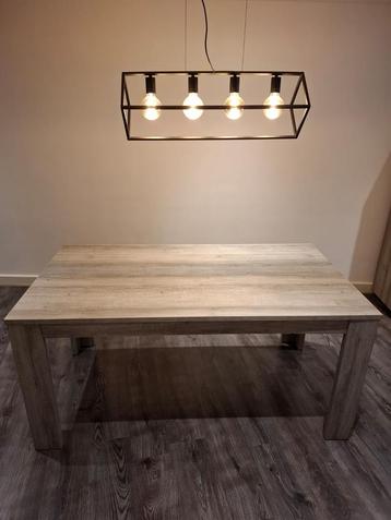 Stevige eettafel uit hout, modern en van optimale kwaliteit beschikbaar voor biedingen