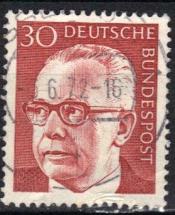 Duitsland Bundespost 1970-1972 - Yvert 509 - Heinemann (ST)