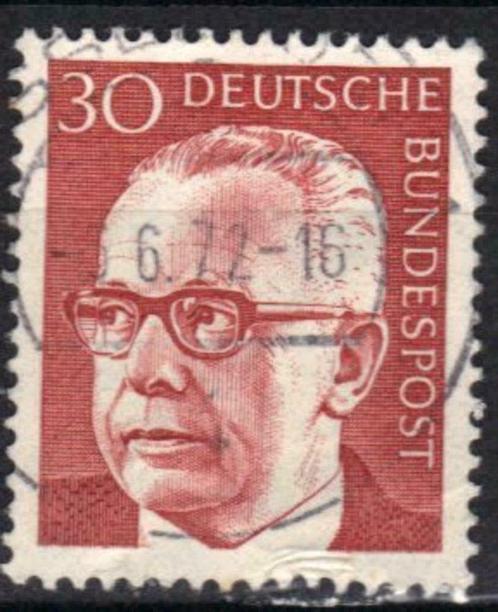 Duitsland Bundespost 1970-1972 - Yvert 509 - Heinemann (ST), Timbres & Monnaies, Timbres | Europe | Allemagne, Affranchi, Envoi