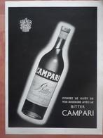 Magazine publicitaire VINTAGE ; CAMPARI & Keerz. : Lampes CI, Comme neuf, Autres types, France, Envoi