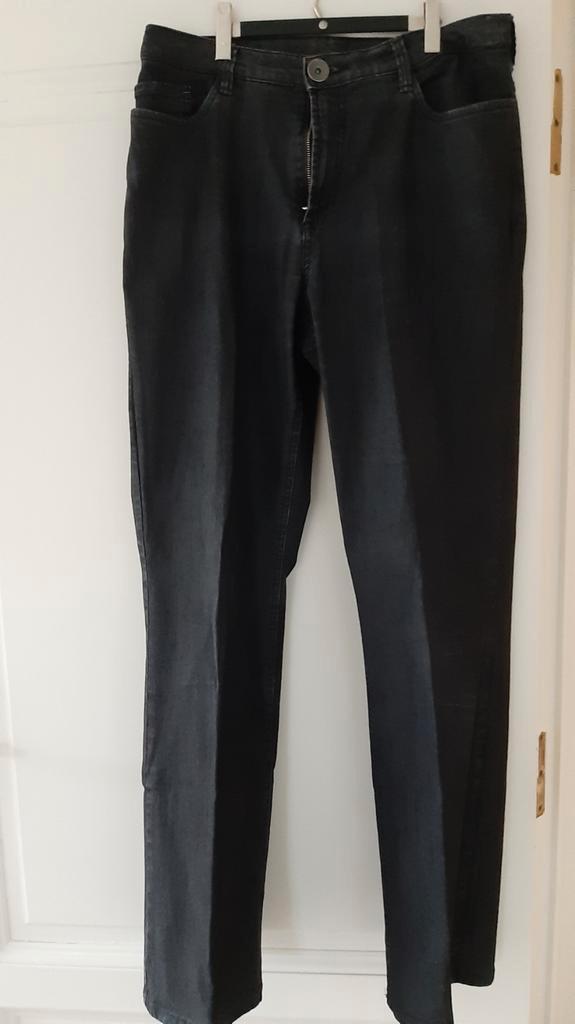 Grijze dames jeansbroek merk Terre Bleue mt 44, Kleding | Dames, Broeken en Pantalons, Zo goed als nieuw, Ophalen of Verzenden