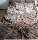 Couverture pure laine vierge de mouton Motifs Chats 135x190, Comme neuf, Enlèvement