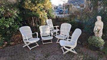 5 tuinstoelen  beschikbaar voor biedingen