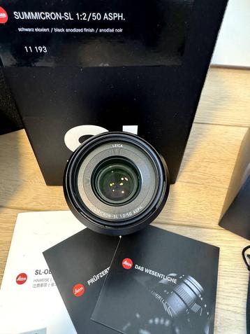 Leica 11193 SUMMICRON-SL 50 f/2.0 compact met Hoya 67mm HDX 