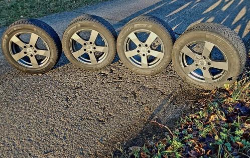 4 jantes BMW avec très bons Michelin 205/55-16, Auto-onderdelen, Banden en Velgen, Banden en Velgen, Winterbanden, 16 inch, 205 mm