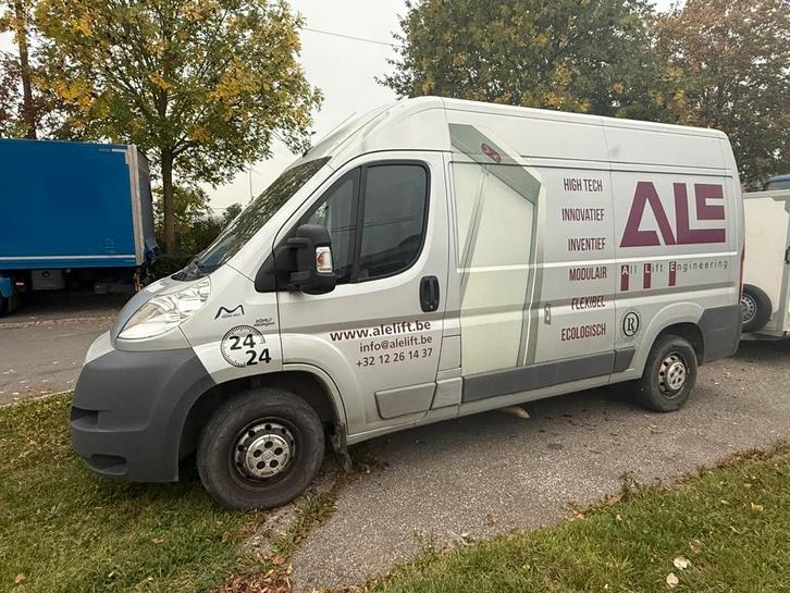 Fiat ducato / Euronorm 5 / trekhaak, Auto's, Bestelwagens en Lichte vracht, Particulier, Trekhaak, Fiat, Diesel, Euro 5, 5 deurs