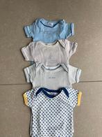 Set 4 body’s met korte mouwen Petit Bateau (Maat 60 / 3 m), Nacht- of Onderkleding, Gebruikt, Jongetje of Meisje, Ophalen of Verzenden