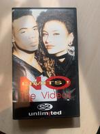 2 Unlimited vhs cassette, Cd's en Dvd's, VHS | Documentaire, Tv en Muziek, Ophalen of Verzenden, Zo goed als nieuw