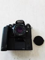 Nikon F3, Nikon MD-4 motor,Nikon 50mm 1,8 en 55mm 3,5 lenzen, Audio, Tv en Foto, Ophalen of Verzenden, Gebruikt, Spiegelreflex