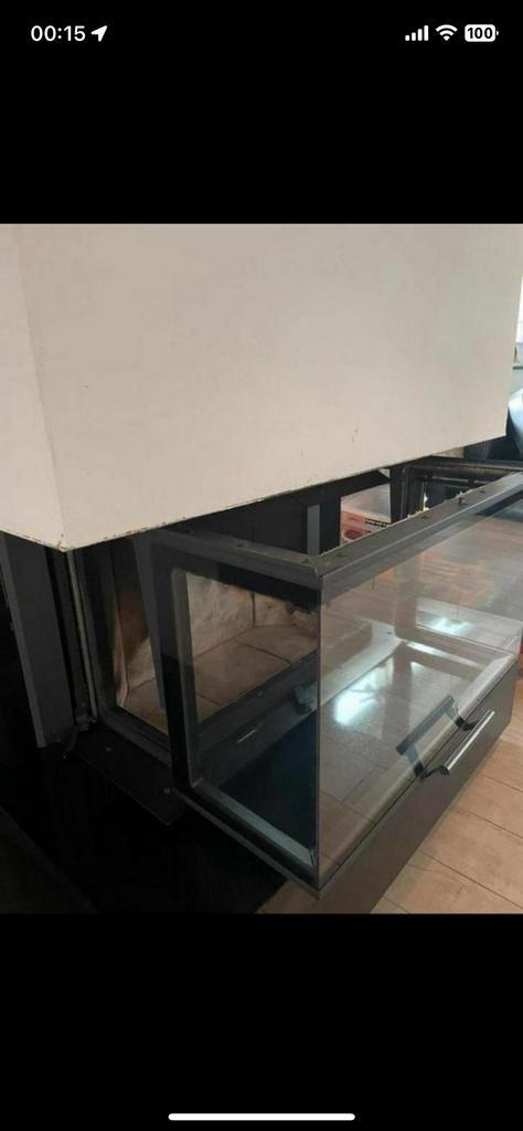 Romotop Inbouwhaard 3-zijdig (liftdeur), Huis en Inrichting, Haarden, Ophalen