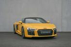Audi R8 5.2i V10 SPYDER *CERAMIC BRAKES*SPORT EXHAUST*B&O*, Autos, Cuir, Achat, Euro 6, Noir
