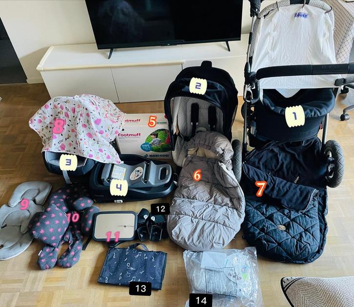 Baby Maxi cosi buggy （3 in 1）, Kinderen en Baby's, Buggy's, Gebruikt, Maxi-Cosi, Ophalen