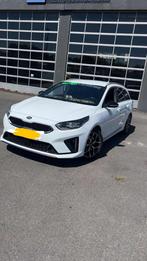 Kia ceed sportwagon TGDI 1.4 GT Line 140 pk, Auto's, Zwart, Leder en Stof, Wit, Particulier