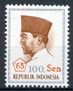 INDONESIE: ZB 510 MNH 1965 Frankeerzegels opdruk in vijfhoek, Postzegels en Munten, Ophalen of Verzenden, Postfris, Zuidoost-Azië