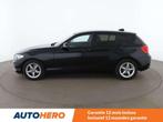 BMW 1 Serie 118 118i (bj 2019, automaat), Auto's, BMW, Gebruikt, 136 pk, Zwart, Leder