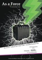 Batterie lithium-ion portable LiFePO4 75Ah 12,8V moteur sile, Sports nautiques & Bateaux, Enlèvement