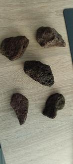 5 middel grote lavastenen(lava rocks)  aquarium/terrarium, Dieren en Toebehoren, Ophalen, Zo goed als nieuw, Sierelement