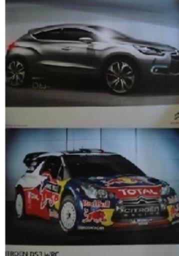 Citroën DS4 Citroen DS3 WRC Poster beschikbaar voor biedingen
