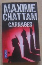 Carnages - Maxim Chattam, Livres, Romans, Enlèvement ou Envoi