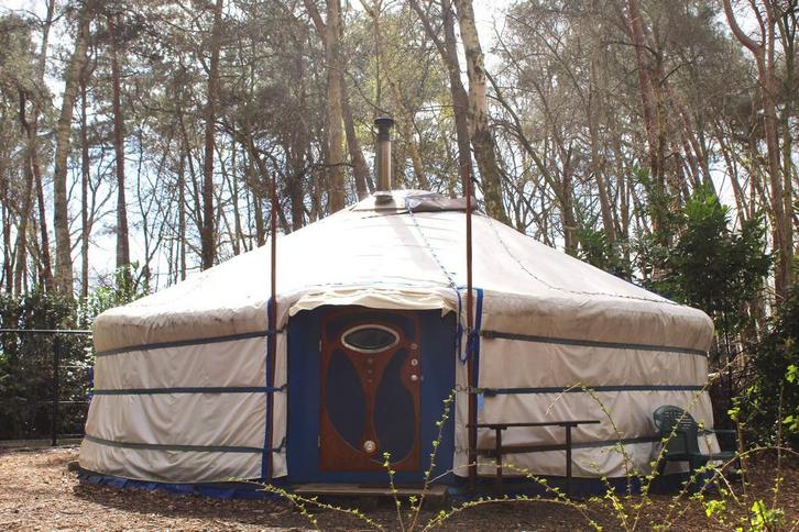 Yurt 7,3 meter, Caravans en Kamperen, Tenten, meer dan 6, Gebruikt, Ophalen