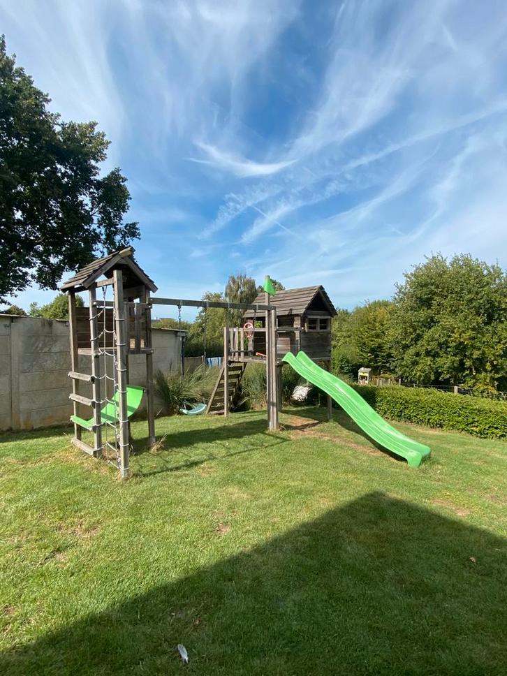 Schommel speeltoestel Wickey Fatmoose FunFactory Fit XXL, Kinderen en Baby's, Speelgoed | Buiten | Speeltoestellen, Gebruikt, Glijbaan