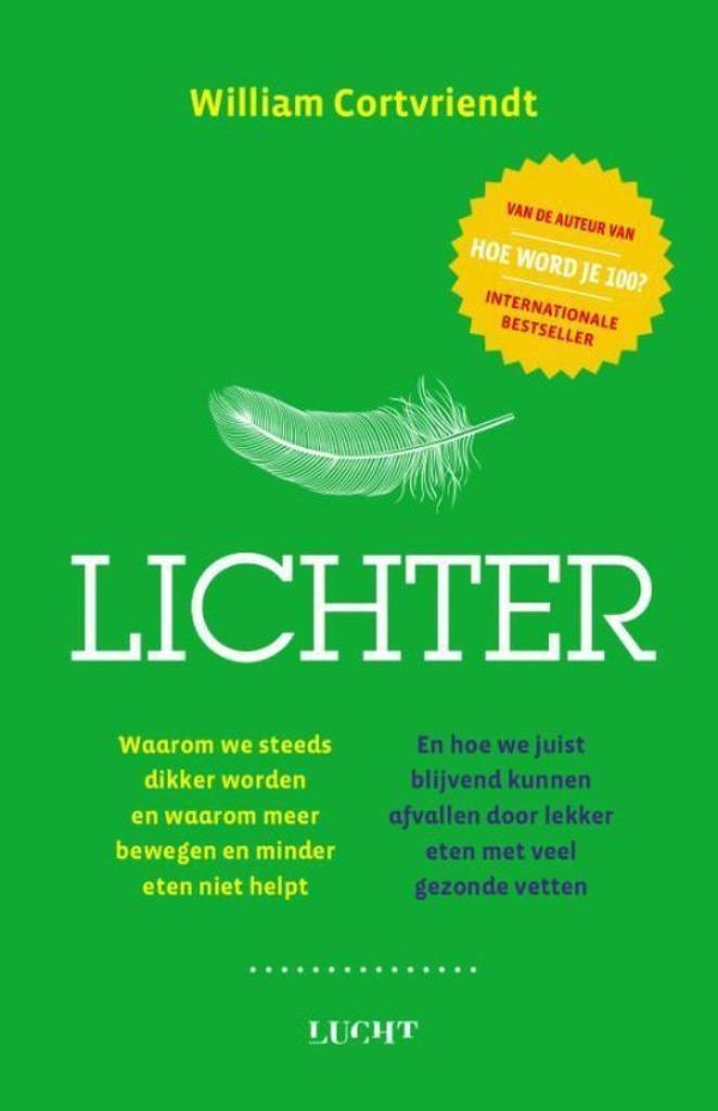 boek: lichter/William Cortvriendt, Boeken, Gezondheid, Dieet en Voeding, Zo goed als nieuw, Gezondheid en Conditie, Ophalen of Verzenden