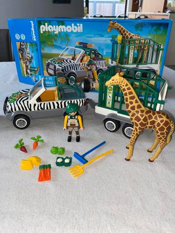 Playmobil dierentransport met aanhanger (4855) beschikbaar voor biedingen