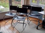 Echte tijdlose thonet stoelen - S5633L, Huis en Inrichting, Stoelen, Ophalen, Zwart, Zo goed als nieuw, Metaal