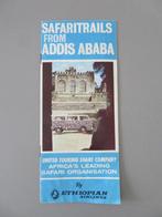 folder Safari from Addis Ababa Jacht Ethiopian Airlines, Verzenden, Zo goed als nieuw, Folder