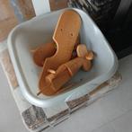 Gratis houten vliegtuig, Ophalen