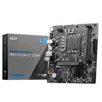 Carte mère MSI PRO H610M-E DDR4 socket 1700, Informatique & Logiciels, Enlèvement, Comme neuf, Intel, DDR4