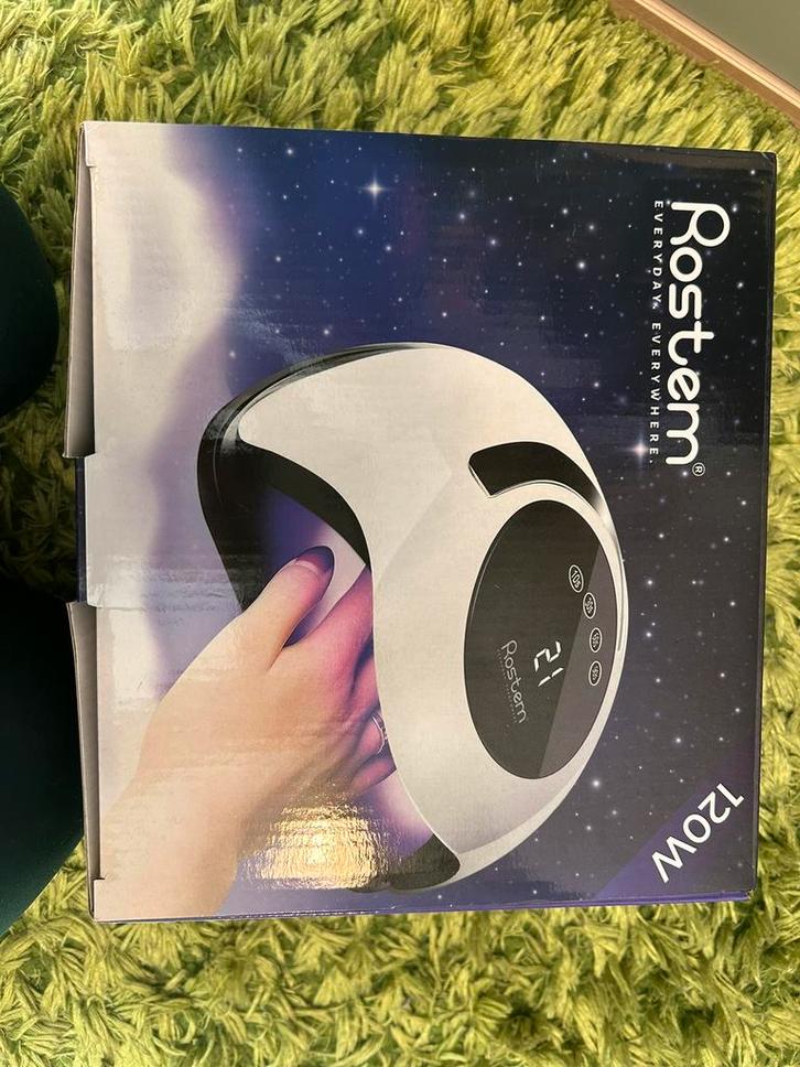 Rostem nageldroger 120watt met UV-lamp, Handtassen en Accessoires, Uiterlijk | Cosmetica en Make-up, Nieuw, Accessoires, Handen en Nagels