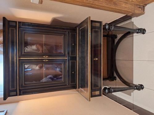 Kabinet op ondertafel Napoleon III, Antiek en Kunst, Antiek | Meubels | Kasten, Ophalen of Verzenden