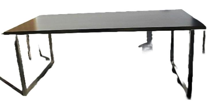 design tafel, Huis en Inrichting, Tafels | Eettafels, Gebruikt, 50 tot 100 cm, 200 cm of meer, Vijf personen of meer, Rechthoekig