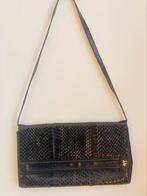 Louis Féraud vintage snakeskin clutch met riem, Handtassen en Accessoires, Ophalen of Verzenden