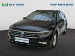 Volkswagen Passat SW AUTOMAAT*ACC*NAVI*CARPLAY*1J GAR*TOPWAY, Automaat, Navigatiesysteem, Zwart, 146 g/km