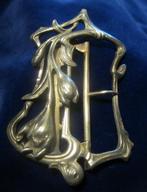 Antieke art nouveau gesp, zilver, ca 1900, Verzenden, Zilver, Overige typen