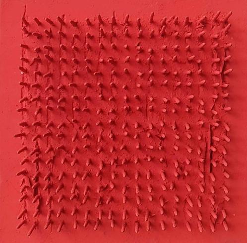 Bernard AUBERTIN - Sterke beoordeling - Nail Art - 1970, Antiek en Kunst, Kunst | Schilderijen | Abstract, Verzenden