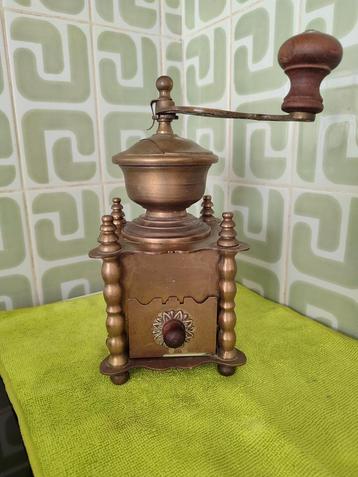 Koperen koffiemolen, Ophalen of Verzenden